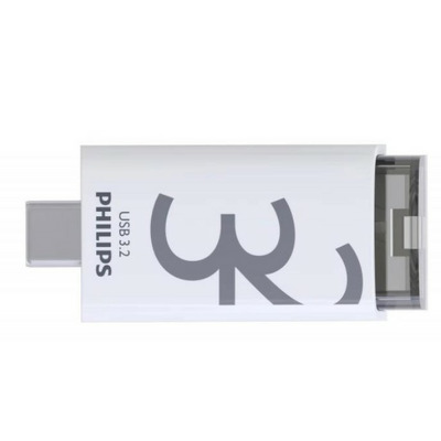 Memory stick USB-C 3.2 - 32GB PHILIPS Shadow Grey