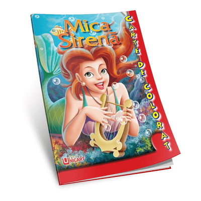 Mica sirena - Carte de colorat