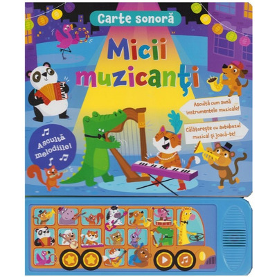Micii muzicanti (carte sonora)