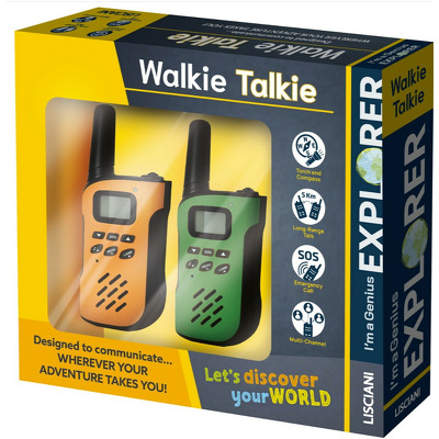 Micul geniu explorator: Set walkie - talkie