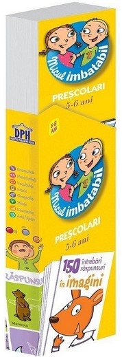 Micul imbatabil, prescolari 5-6 ani (150 de intrebari si raspunsuri in imagini)