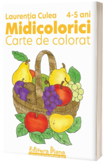 Midicolorici. Carte de colorat 4-5 ani