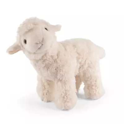 Miel alb cu sunet 30 cm - Jucarie de plus Living Nature