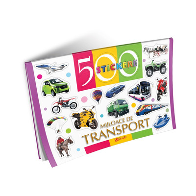 Mijloace de transport - 500 Stickere