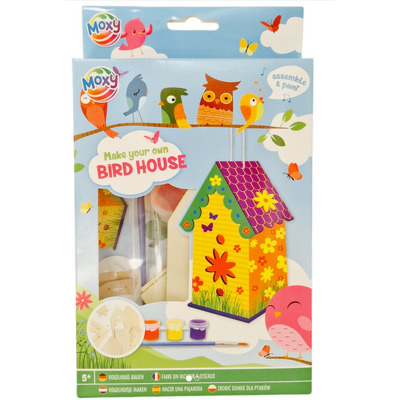 Mini casuta pasarilor cu floricele