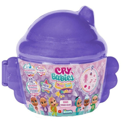 Mini figurina bebelus, IMC, mini Cry Babies model House of the Winged