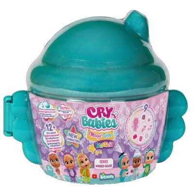Mini figurina bebelus, IMC, mini Cry Babies model House of the Winged
