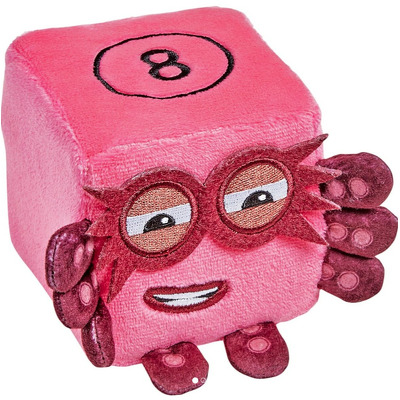 Mini mascota din plus Numberblocks Blocklets - Opt
