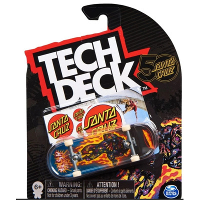Mini placa skateboard Tech Deck Santa Cruz