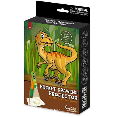 Mini proiector pentru desen - Dinozauri