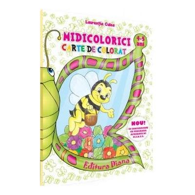 MINICOLORICI - Carte de colorat pentru 4-5 ani