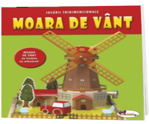 Moara de vant (Jucarie tridimensionala)