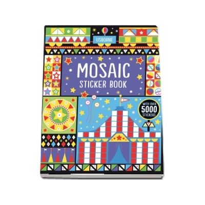 Mosaic sticker book