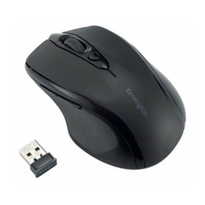Mouse EQ MY310, conexiune wireless, dimensiune medie, plastic partial reciclat, negru