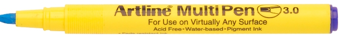 Marker universal ARTLINE Multi Pen, varf tesit 3.0mm - albastru