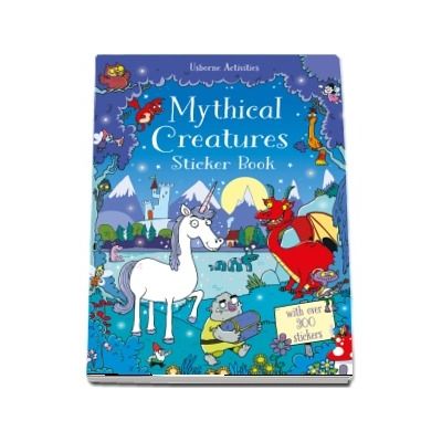 Mythical creatures sticker book