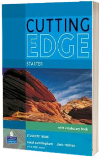 New Cutting Edge Starter Student Book - With vocabulary book