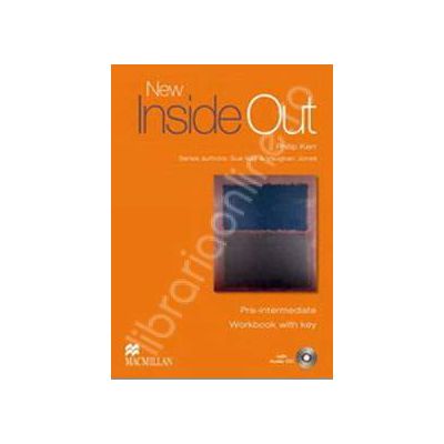 New Inside Out Pre-Intermediate Workbook with Answer Key and Audio CD
