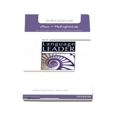 New Language Leader Advanced eText Access Card with MyEnglishLab Pack