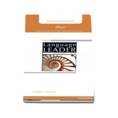 New Language Leader Elementary Teachers Etext Access Card