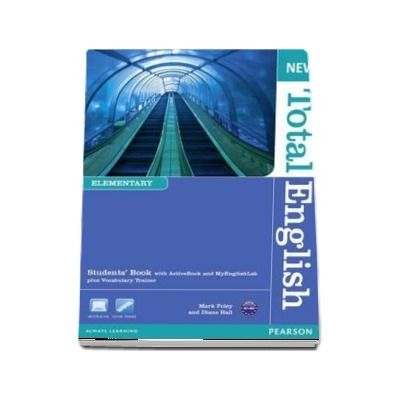 New Total English Elementary Students Book with Active Book and MyLab Pack
