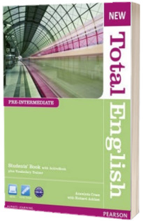 New Total English Pre-Intermediate level Students Book with ActiveBook and Vocabulary Trainer