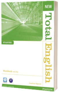 New Total English Starter Level Workbook with Key and Audio CD - Jonathan Bygrave