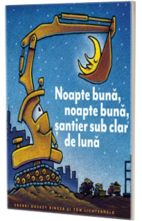 Noapte buna, noapte buna, santier sub clar de luna