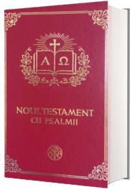 Noul Testament cu Psalmii, coperta grena