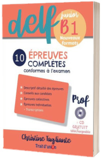 Nouveau Delf Junior B1 10 Epreuves Completes Professeur