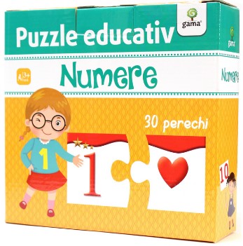 Numere - Puzzle educativ