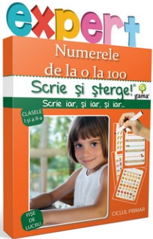Numerele de la 0 la 100 (Scrie si sterge!)