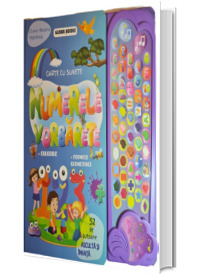 Numerele vorbarete. Carte cu 52 de sunete