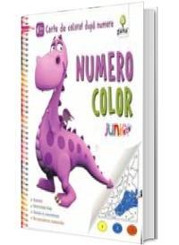NumeroColor. Junior Plus - Carte de colorat dupa numere