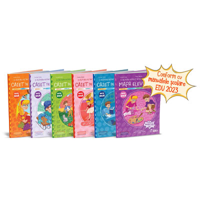 O calatorie distractiva spre cunoastere - clasa I. Pachet educativ cu 6 carti