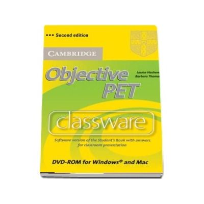 Objective: Objective PET Classware DVD-ROM with answers