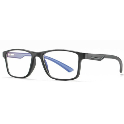 Ochelari Anti-Blue Light Techsuit Reflex, dreptunghiulari, Sand Black / Grey