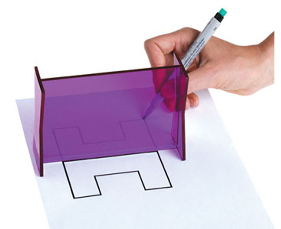 Oglinda magica GeoReflector pentru simetrie si geometrie