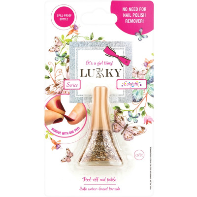 Oja pentru copii cu confetii Gold