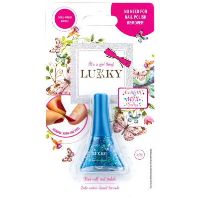 Oja pentru copii cu confetti Turcoaz