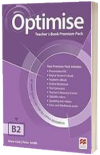 Optimise B2 Teachers Book Premium Pack