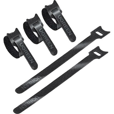 Organizator cabluri Ugreen LP401 (20245P20), set 20 winder, negru