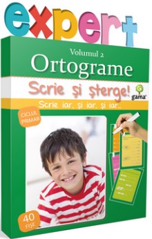 Ortograme - volumul 2 (Scrie si sterge!)
