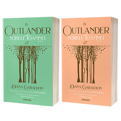 Serie de autor Diana Gabaldon. Tobele toamnei 2 volume (Seria Outlander, partea a IV-a, ed. 2021