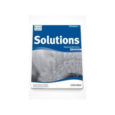 Curs de limba engleza Solutions 2nd Edition Advanced Workbook with audio CD (Oxford Exam Support)