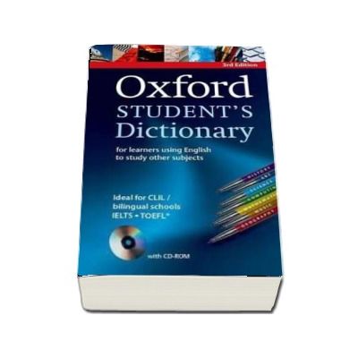 Oxford Students Dictionary 3rd Edition (for learners using English to study other subjects) Paperback with CD-ROM