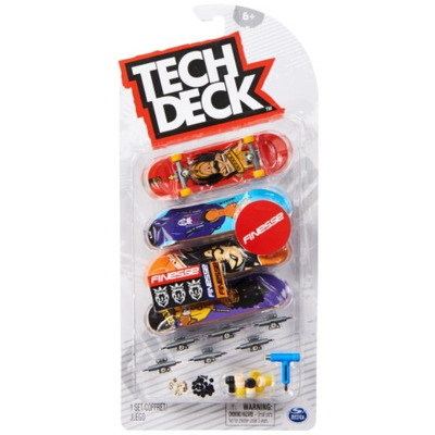Pachet 4 piese Tech Deck fingerboard, Finesse