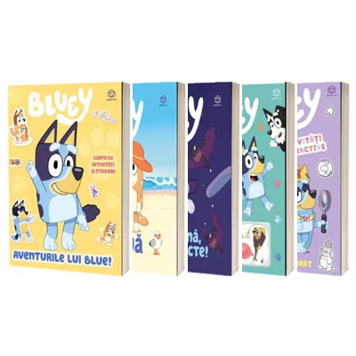Pachet 5 carti - Bluey