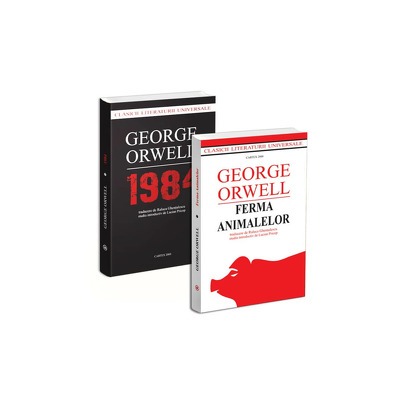 Pachet autor George Orwell. Pachet 2 titluri