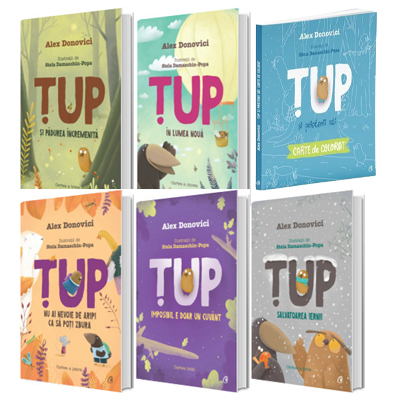 Pachet Aventurile lui Tup. 6 volume